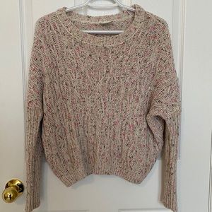 Noisy May cropped knit sweater